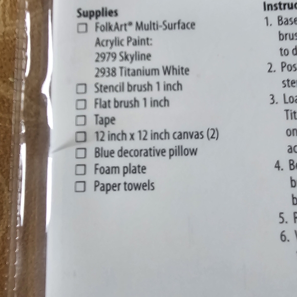 Home is where the heart is Stencil kit - Picture 3 of 3